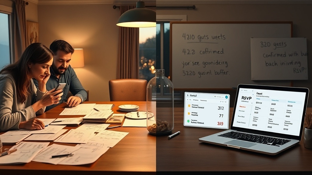 מה לעשות עכשיו לגבי אישורי הגעה לאירוע